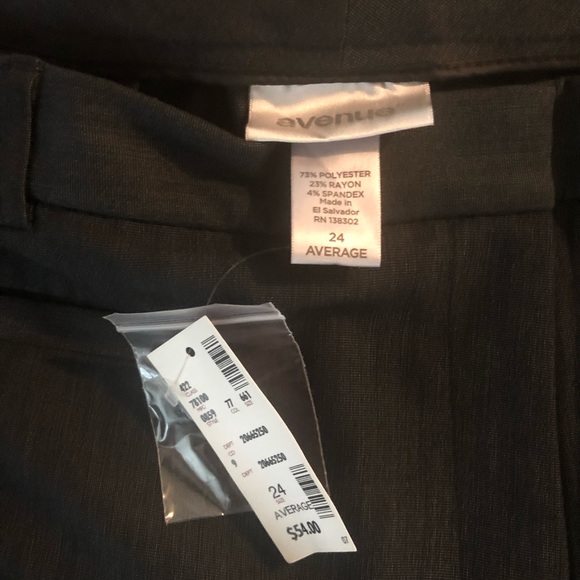 Avenue slim pants gray size 24 - Picture 2 of 5